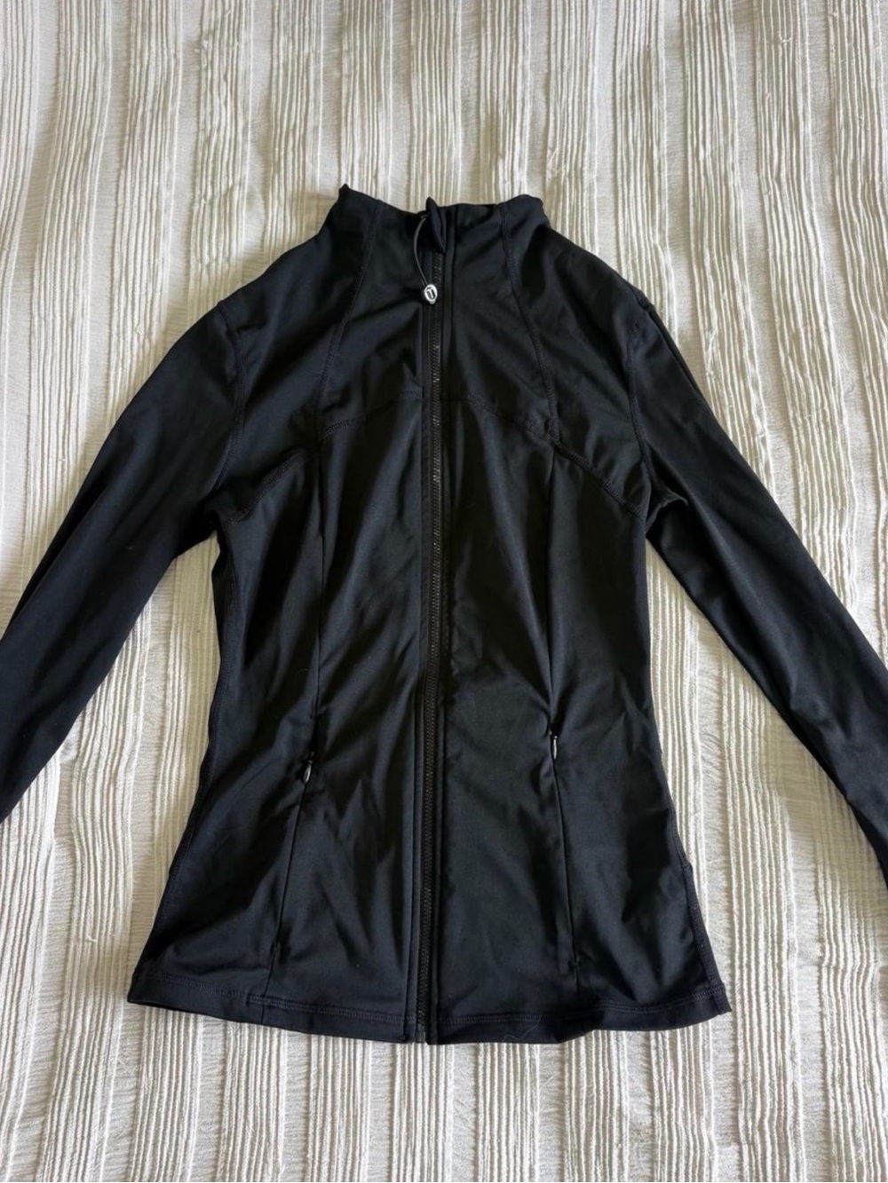 Women’s Black Full-Zip Lightweight Jacket
